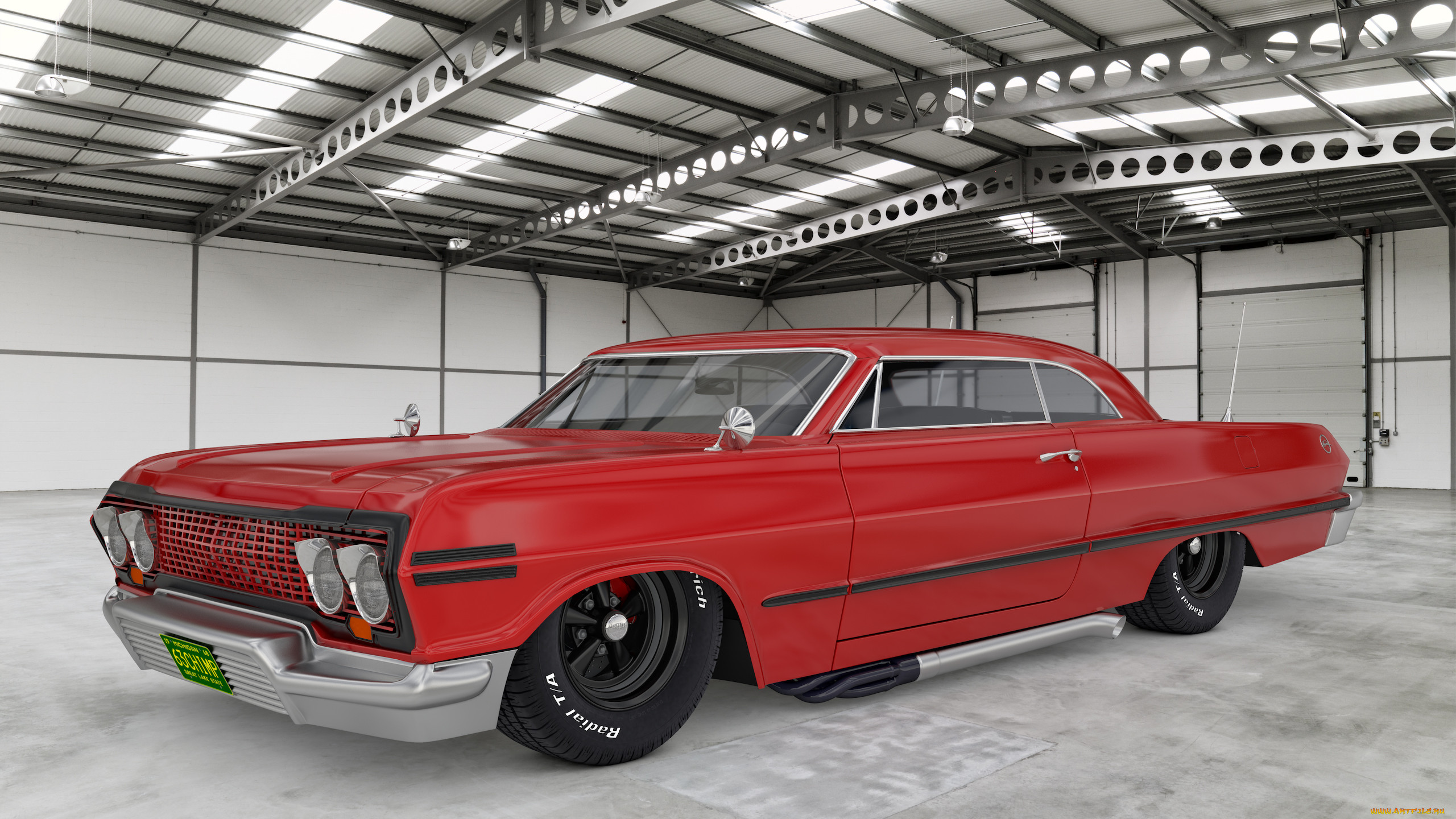 , 3, impala, chevrolet, 1963